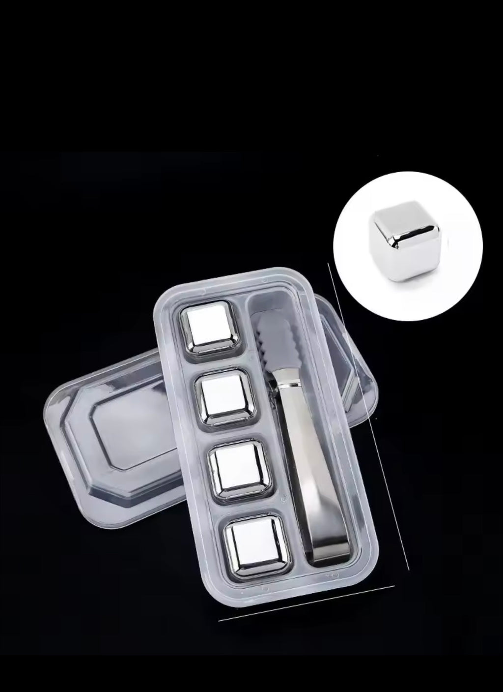 Frostryx Stainless Ice Cubes